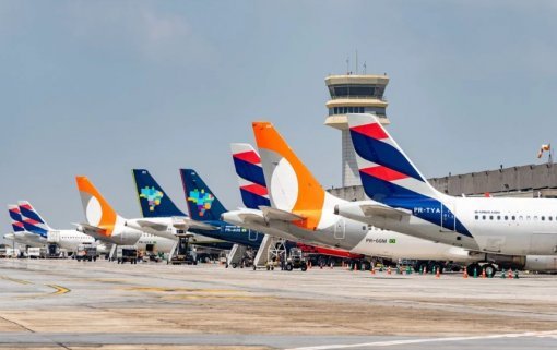 Voos per capita no Brasil estão estagnados, alerta IATA