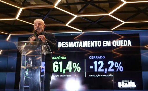 Desmatamento na Amazônia cai 61,4% em maio de 2026
