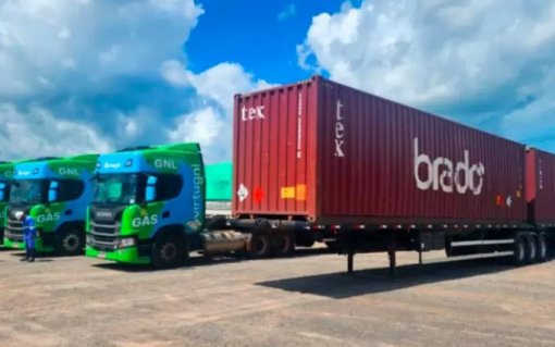 Brado amplia uso de caminhões movidos a GNL no Maranhão