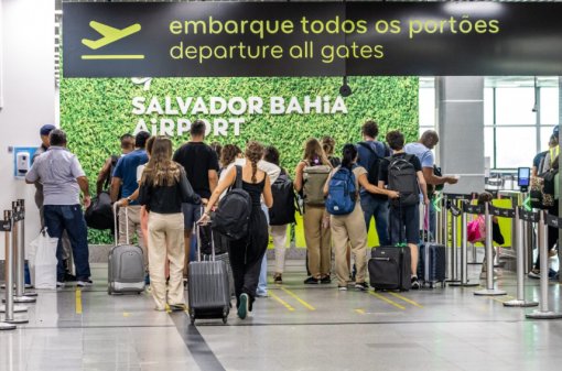 Aeroporto de Salvador tem alta de 43% no turismo internacional