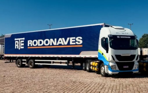 Grupo Rodonaves inicia operação com caminhões movidos a gás