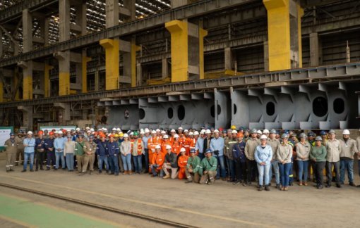 Estaleiro no RS inicia construção de navios da Transpetro