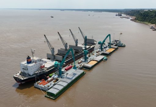Super Terminais estreia transbordo de R$ 250 mi em Itacoatiara